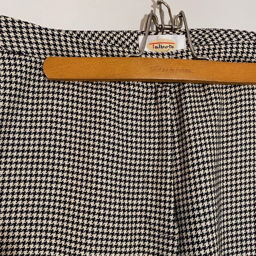 Talbots herringbone trousers